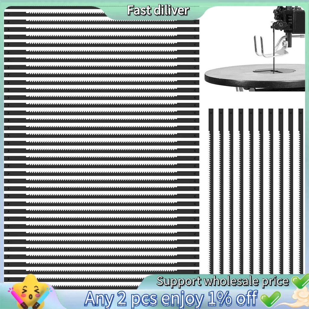 45 ชิ้น 5 นิ้ว Pin End Scroll Saw Blade, 18TPI Scroll Saw Blade Pin End สําหรับ 3921/3922 SK5, สําหร