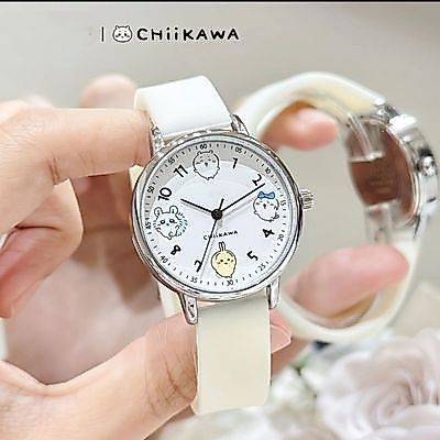 นาฬิกานาฬิกา chikawa chikawa chiikawa Student watch Girl Little Eight Flying Squirrel Exam Table 6.9