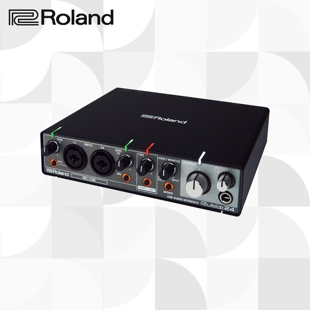 Roland Rubix24 USB Audio Interface อินเตอร์เฟสเสียง USB【ส่งตรงจากญี่ปุ่น】