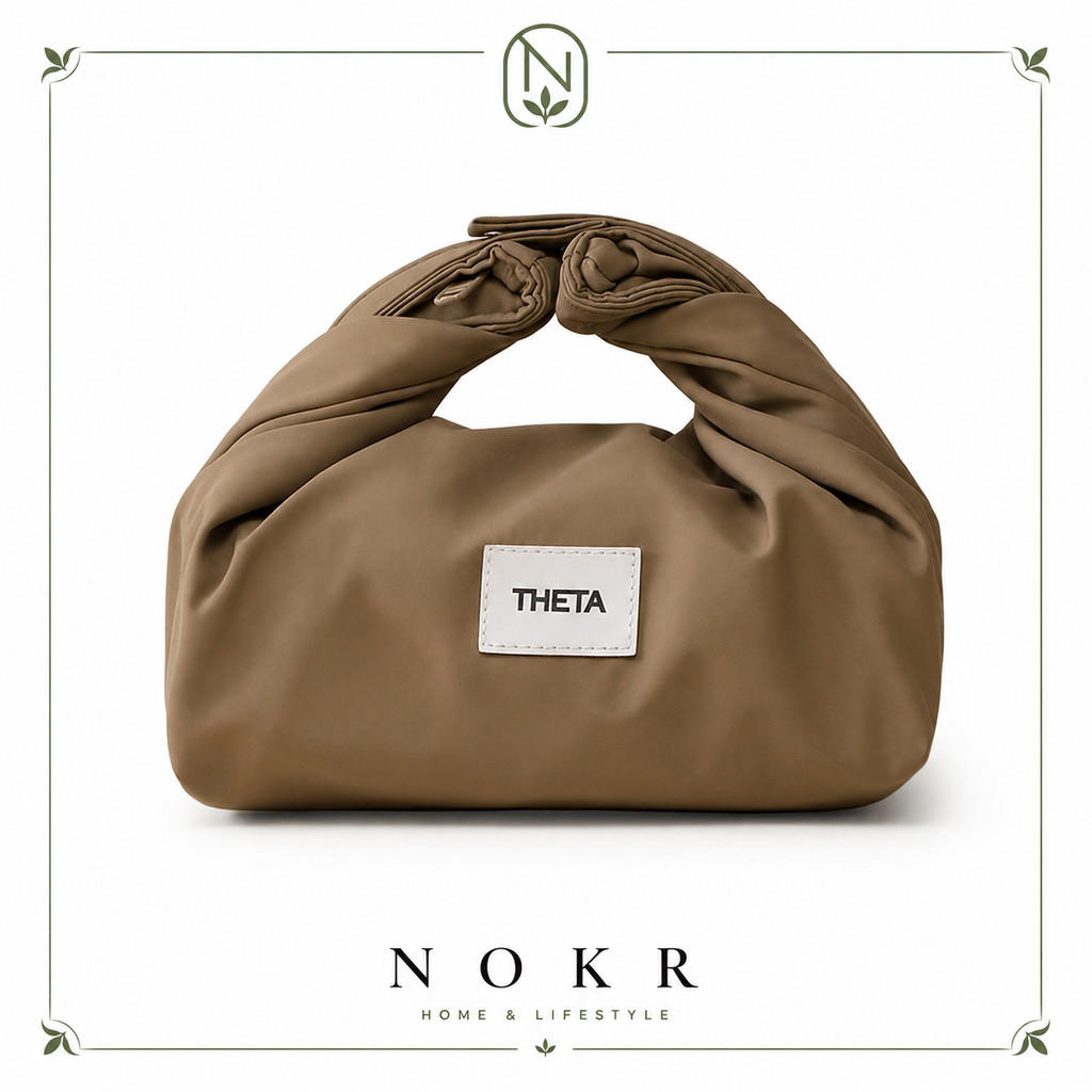 NOKR กระเป๋าฉนวน, กระเป๋าใส่ข้าวกลางวัน, กระเป๋าเบนโตะ, กระเป๋าถือ, ความจุขนาดใหญ่, Unisex, การจัดการไปทํางานและโรงเรียน, ปิกนิก, ความตื่นเต้น
