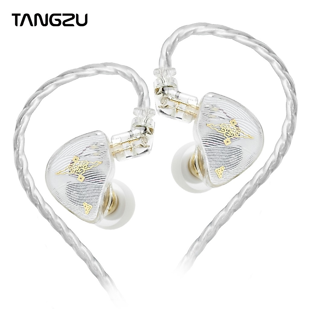TANGZU Waner SG จอภาพชนิดใส่ในหู Hi-Fi (IEM) – หูฟังไดรเวอร์ไดนามิก 10 มม. ใหม่พร้อมขั้วต่อ 2 พิน 0.