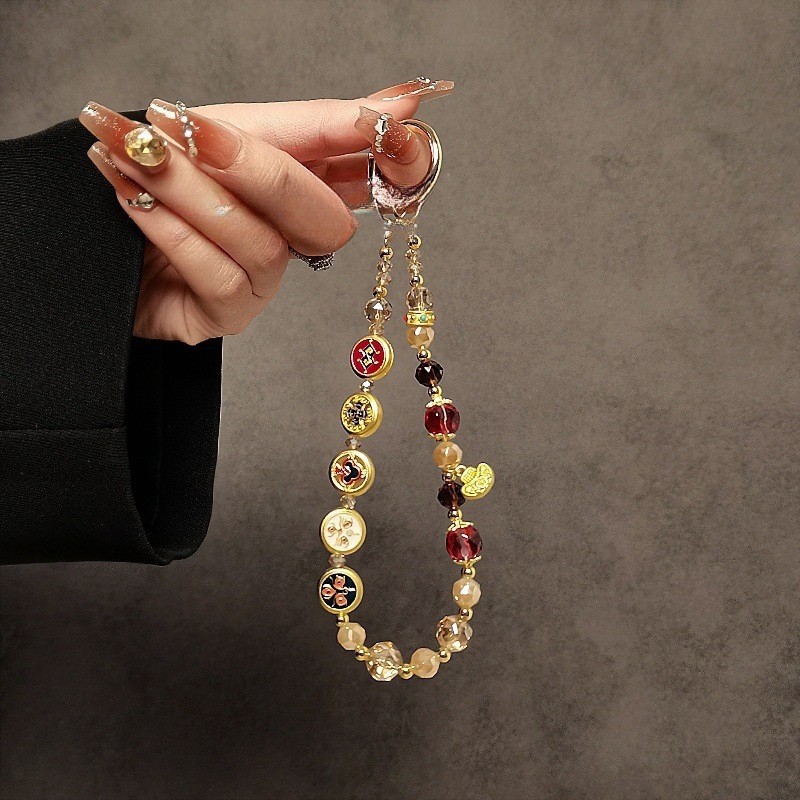 Yuanbao Fortune God Phone Strap