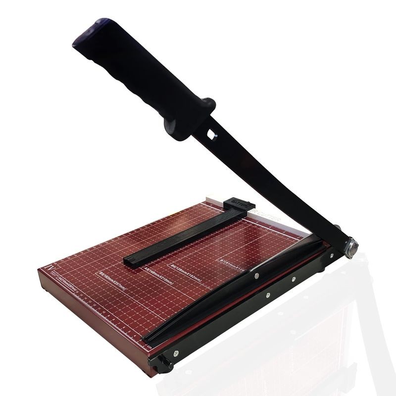 DAIDAIZAI Paper Cutter Metal Base A3 A4 A5 B7 B6 B5 B4 Paper Trimmer Anti-Slip 12-Sheet Cutting Mach