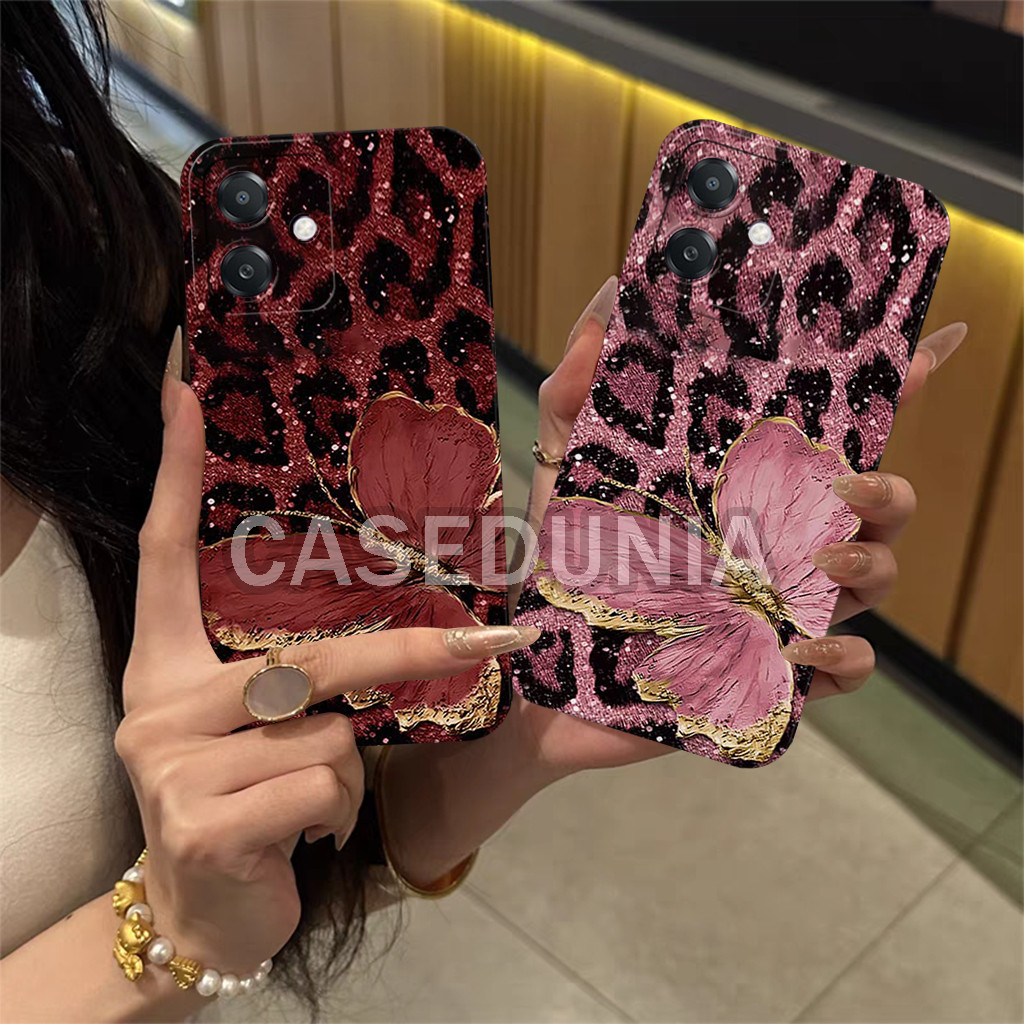 เคส Oppo A5i 4g 2025 - เคส Oppo A3 A3x A5 Pro 4g 5g - เคสผีเสื้อ - เคส Softcase - เคสแฟชั่น