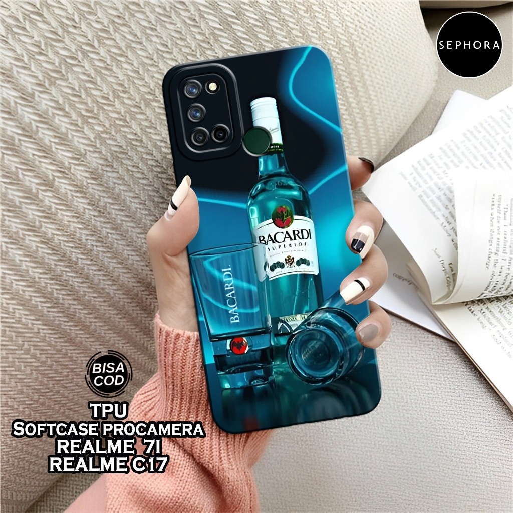 เคส HP ล่าสุด Realme 7i / Realme C17 - เคสแฟชั่นแบรนด์ - Realme 7i / Realme C17 Softcase - เคสกล้อง 