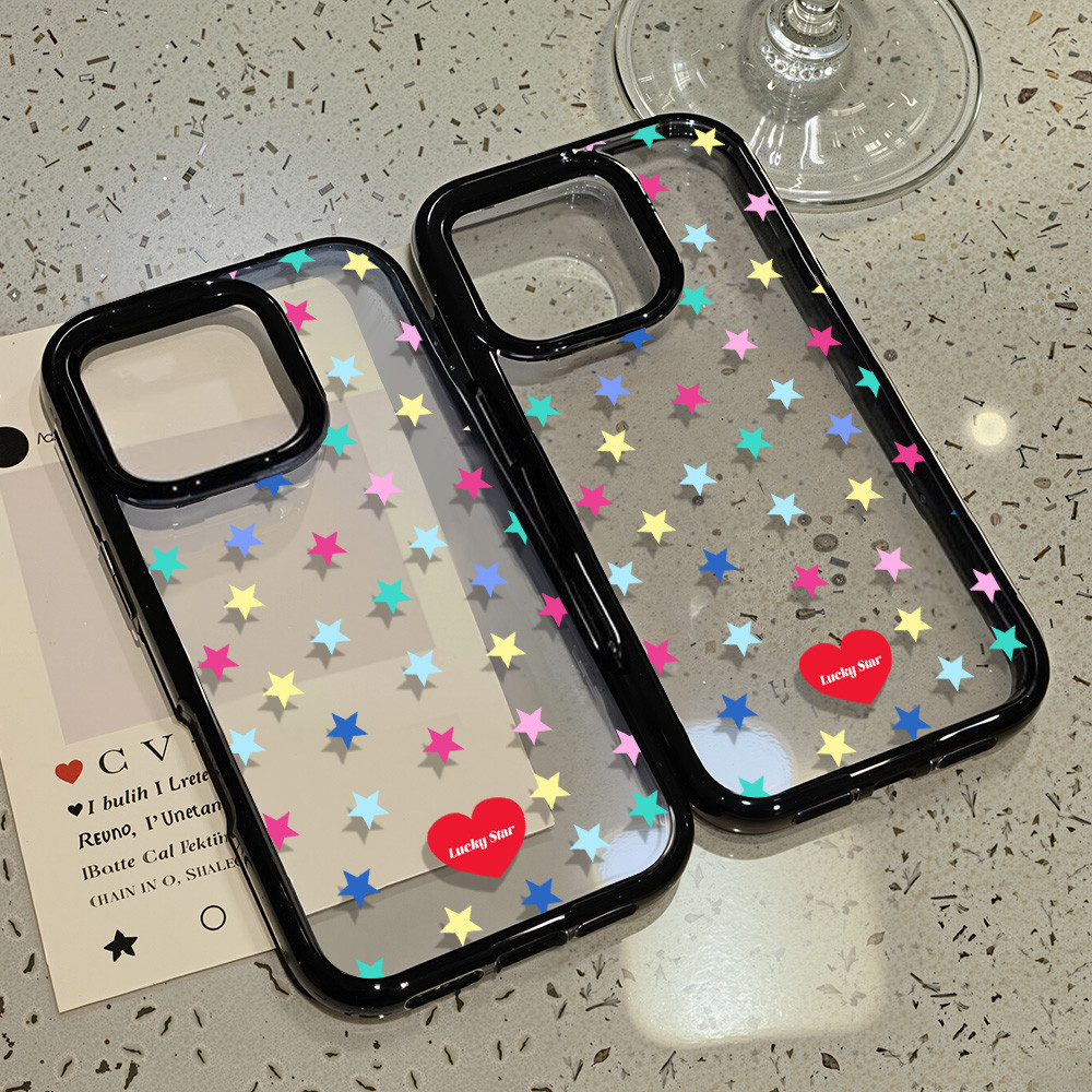 Hard Acrylic Case เคส for iPhone 17 Air 11 16 13 15 14 12 Pro Max เคสไอโฟน11 เคสโทรศัพท์มือถือกันกระแทกป้องกันสีเหลือง