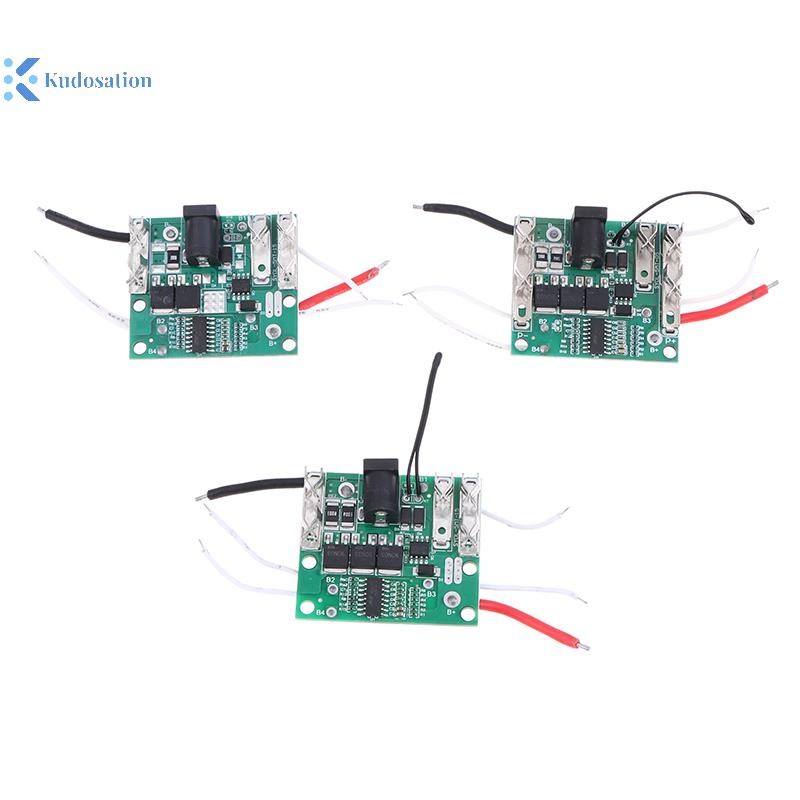 Kudosion 1 PC PCB Circuit Board สําหรับ Li-ion แบตเตอรี่ชาร์จแผ่นป้องกัน 5S 21V BMS 2MOS 3MOS เครื่องมือป้องกัน