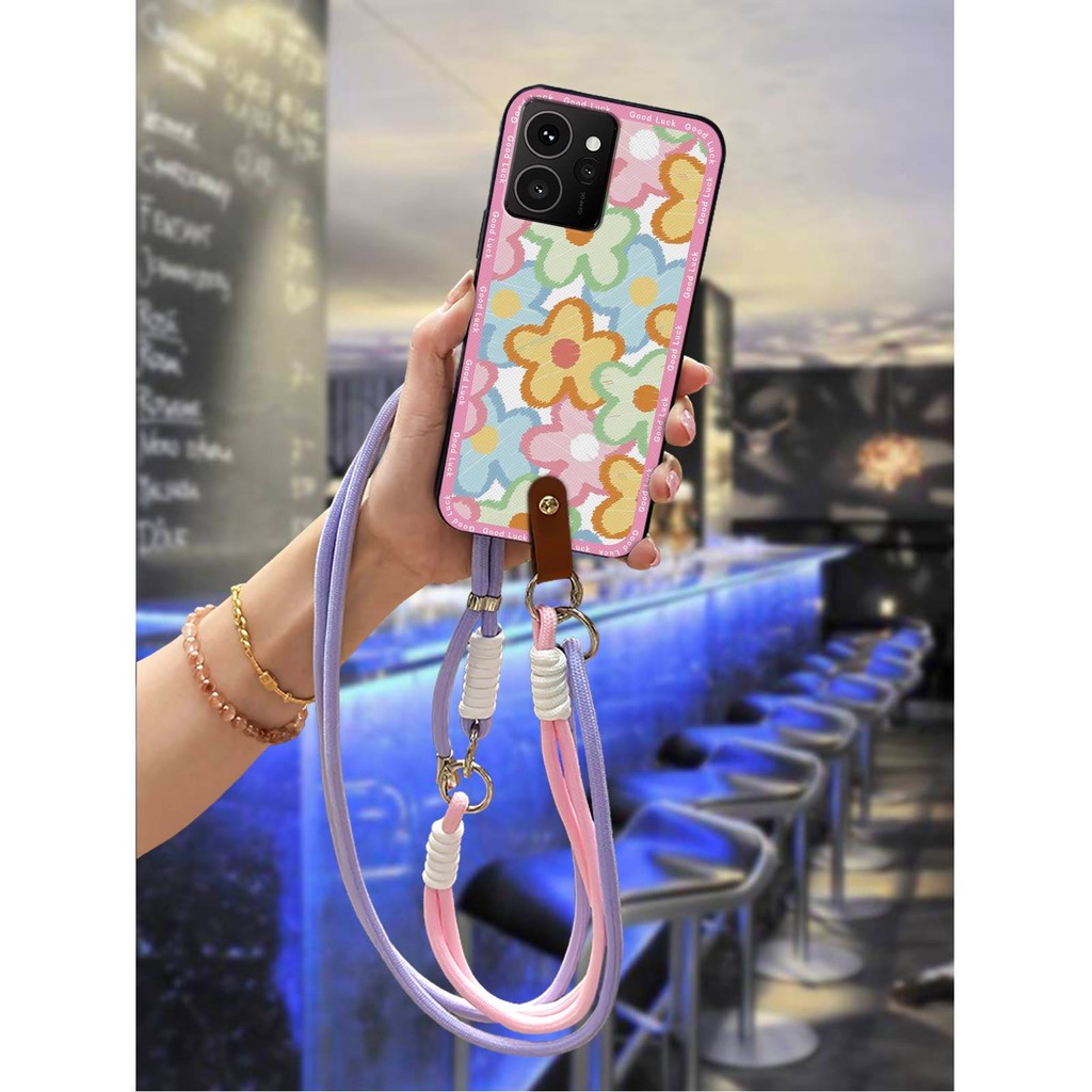 Anti-knock TPU เคสโทรศัพท์สําหรับ Nokia HMD Skyline ป้องกันฝุ่น Soft Case Graffiti สร้อยคอ Lanyard แ