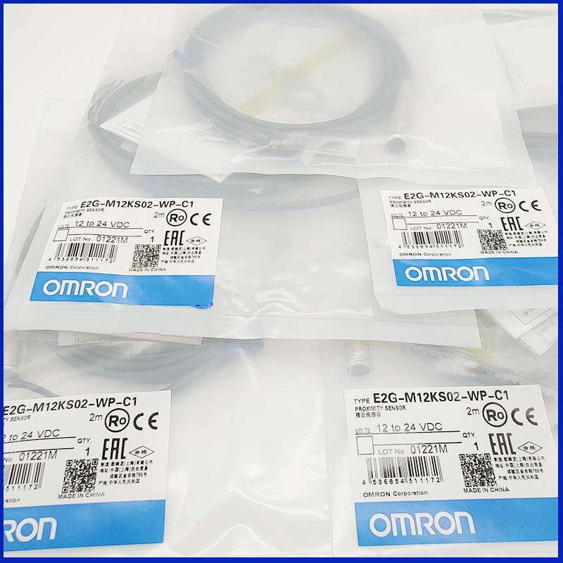 Omron Proximity Switch E2G-M12KN05-WP-C1 M18KN10-WS-B1 M30KN18 KS05M8