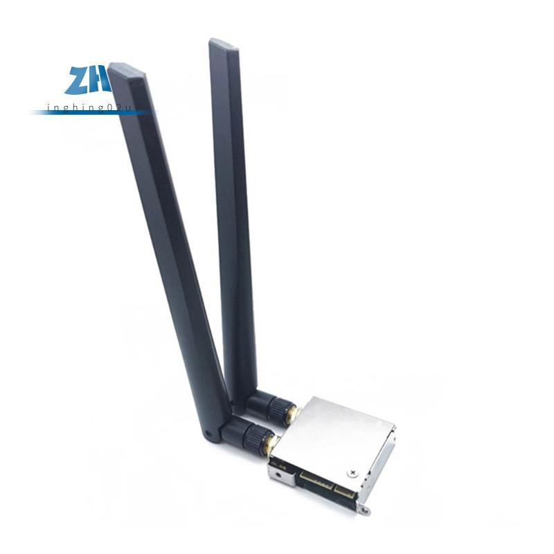 การ์ด WiFi ไร้สาย WiFi Go WiFi6 BT5.0 2400Mbps การ์ดเครือข่ายอะแดปเตอร์ AX201 2400M P9JB