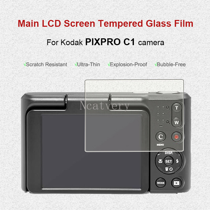 ตัวป้องกันหน้าจอสําหรับกล้อง Kodak PIXPRO C1 สําหรับ Kodak C1