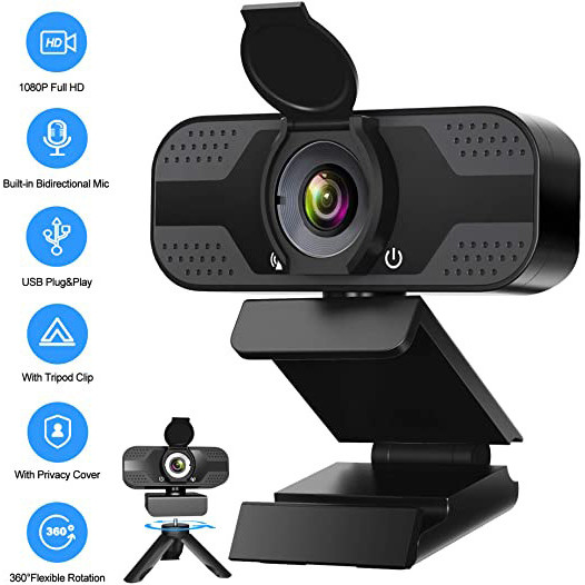 เว็บแคม USB HD1080P Live Online Class Video Conference HD Camera WEB CAM