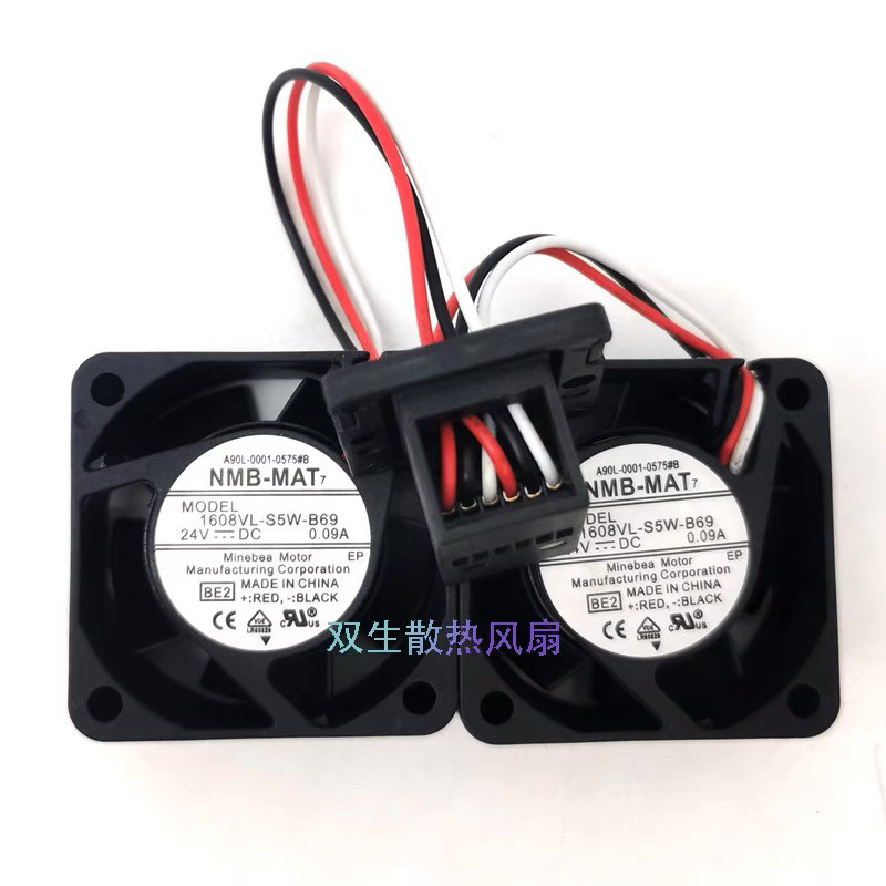 FANUC风 NMB-MAT 24V 1608VL-S5W-B69 0.09A/A90L-0001-0575 B/A