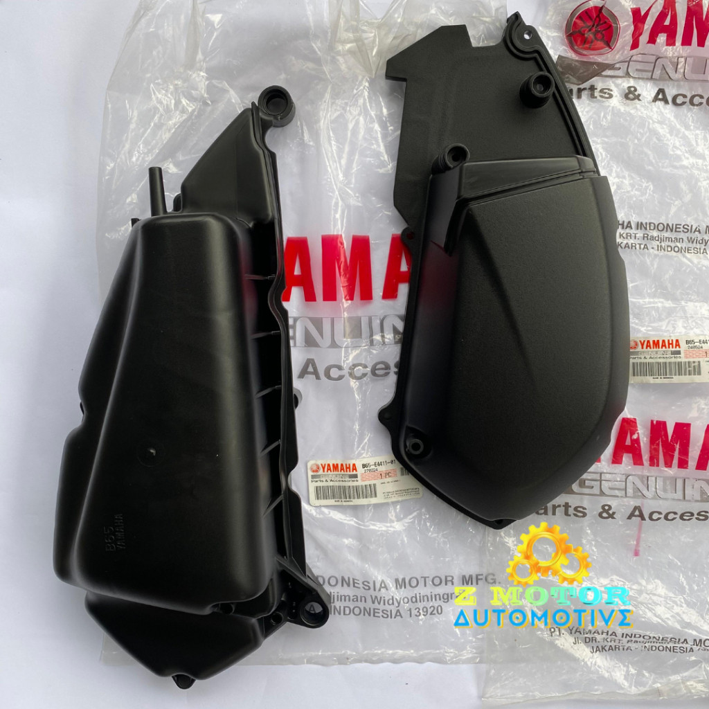 กล่องกรองฝาครอบกล่องกรอง Aerox 155 Original Yamaha อะไหล่แท้ B65-E4411-01 B65-E4412-01