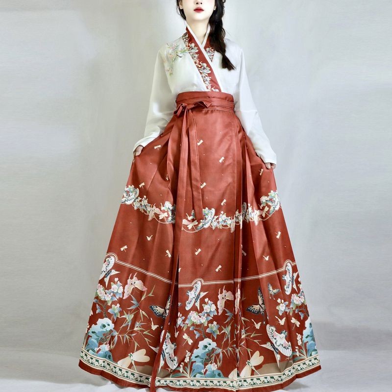 A ai2 Tang Yun Light เสื้อ Shop Original สไตล์ Huazheng Maming Made Hanfu ผู้หญิงปักคู่เสื้อสเวตเตอร