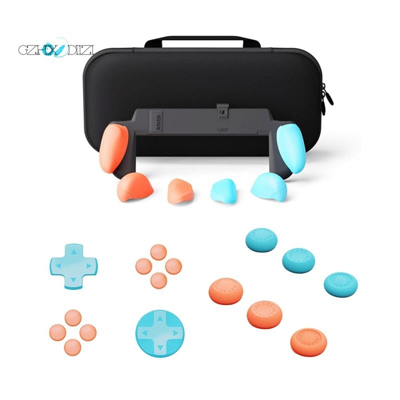 GzhxdiiziFor Switch 2 NSW2 เกมคอนโซล Neo Grip เคสป้องกัน Thumb Grip จอยสติ๊กหมวกพร้อมเคสรวม