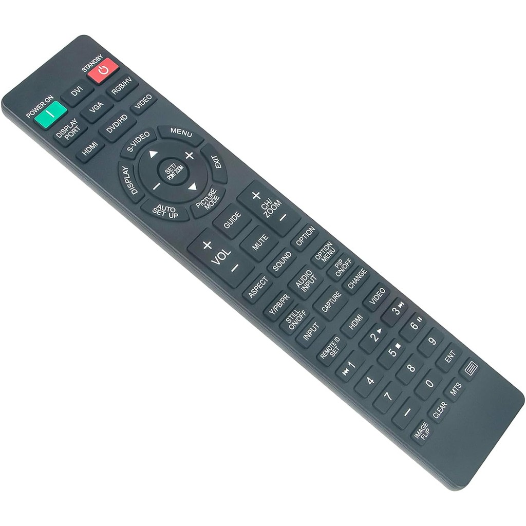 2IN1 RU-M117 RU-M121 ใหม่เปลี่ยนรีโมทคอนโทรล fit สําหรับ NEC MultiSync LCD TV M491-L1 P401 P402 P461