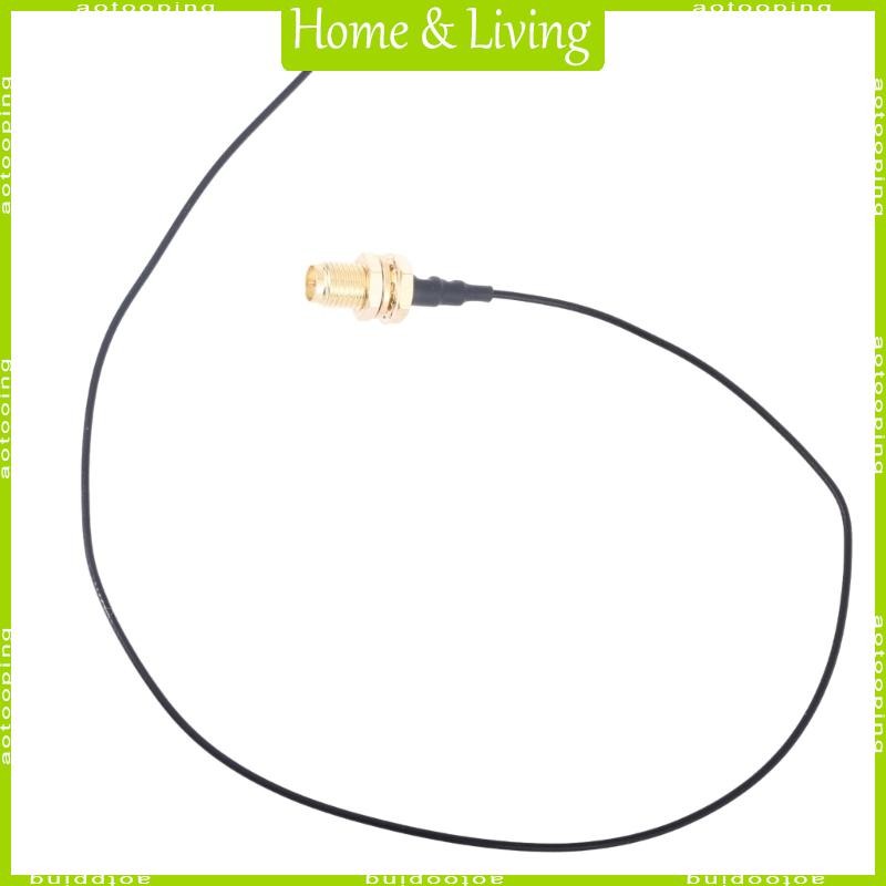 AOTOO สะดวก RPSMA Cable Antenna สําหรับ AX210 AX200 9260NGW 8260NGW 8265NGW M 2 WiFi Card ได้อย่างง่