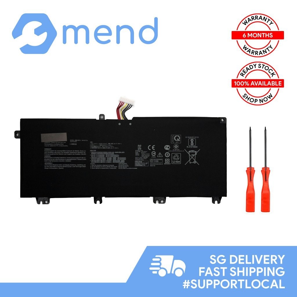 แบตเตอรี่ Asus ROG Strix GL503VD GL703VD FX503VM FX63VD ZX63V รุ่น: B41N1711