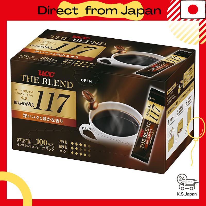 The Blend UCC 117 Stick Coffee 100 Sticks【Instant Coffee】【Online Exclusive】[Direct from Japan]
