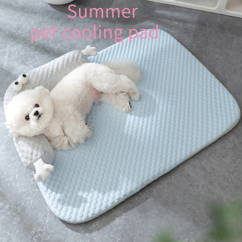 Cat Pad Pet Kennel Natural Cooling Pet Bed Neck Protection Dog Bed Pet Cooling Mat