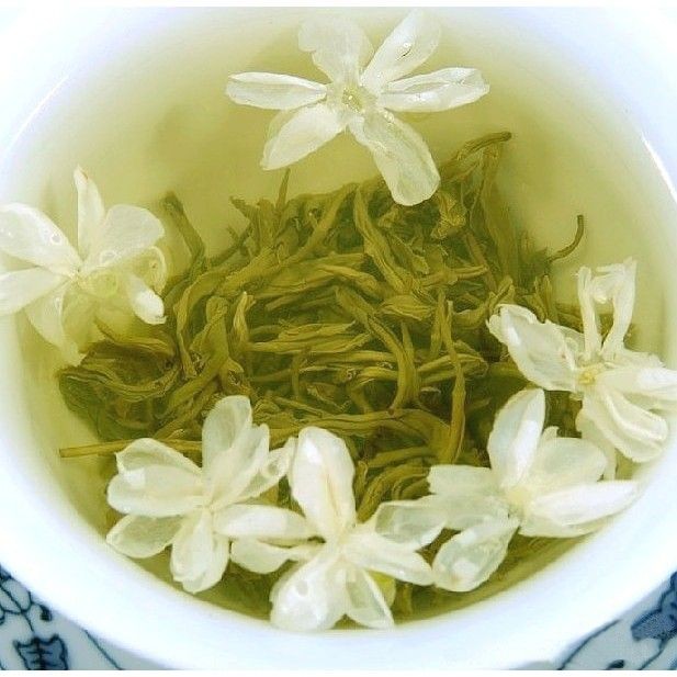Emei ดอกไม้ทอด Piaoxue Jasmine Tea Leaf Bitan ดอกไม้พิเศษ Maofeng Instant Eat Bag 250g Mengdi ดอกไม้