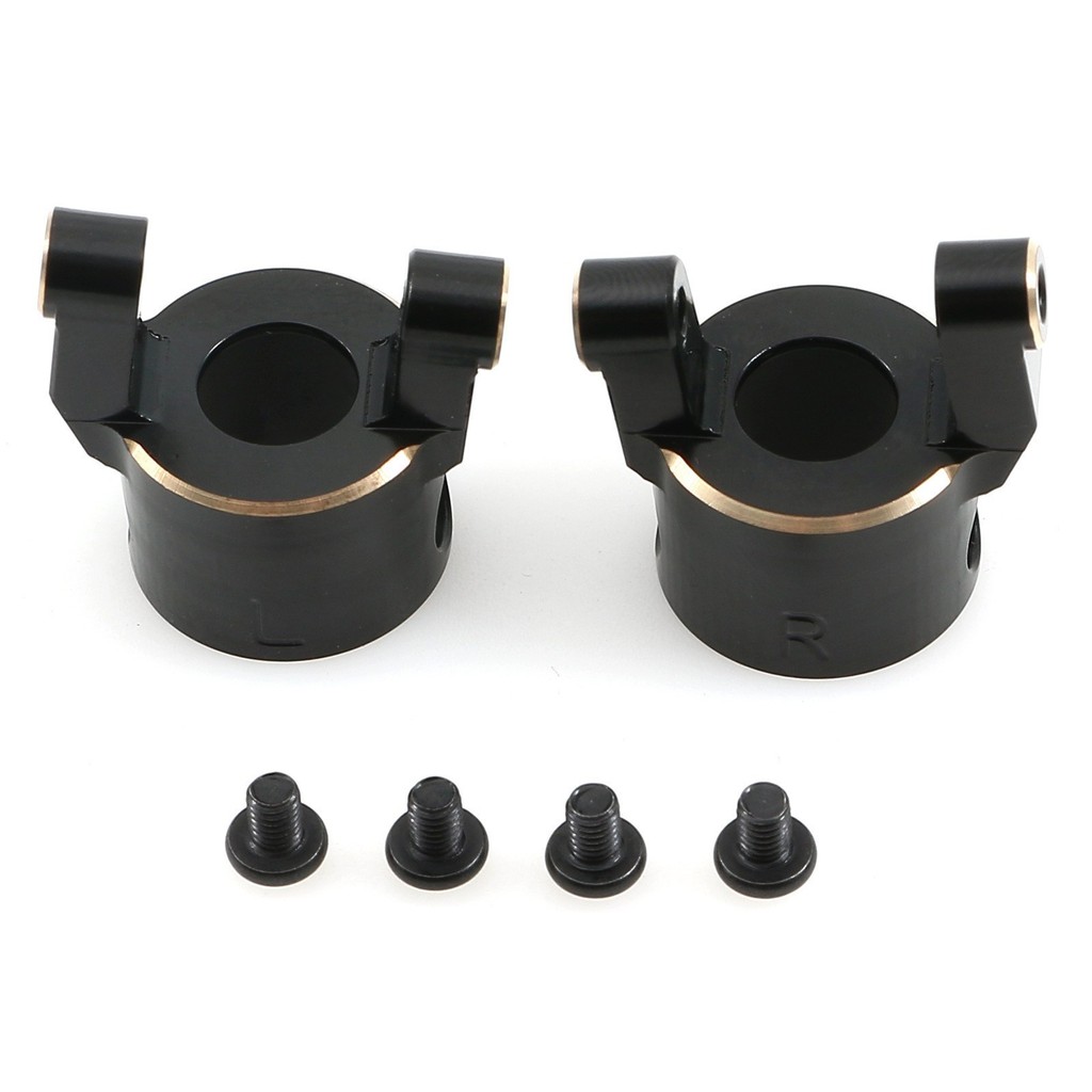 Axial SCX10PRO อัพเกรด C-Hubs ทองเหลือง (1 คู่) - AXI03028 สําหรับแชสซี SCX10 PRO