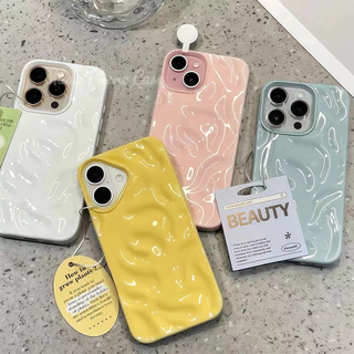 เคส จัดส่งในพื้นที่ เคสเหมือนอุกกาบาต มีสีสัน รอยย่น คลื่น สวย For IPhone16 15 13 12 11 6 7 8 plus Pro Promax X XR XS