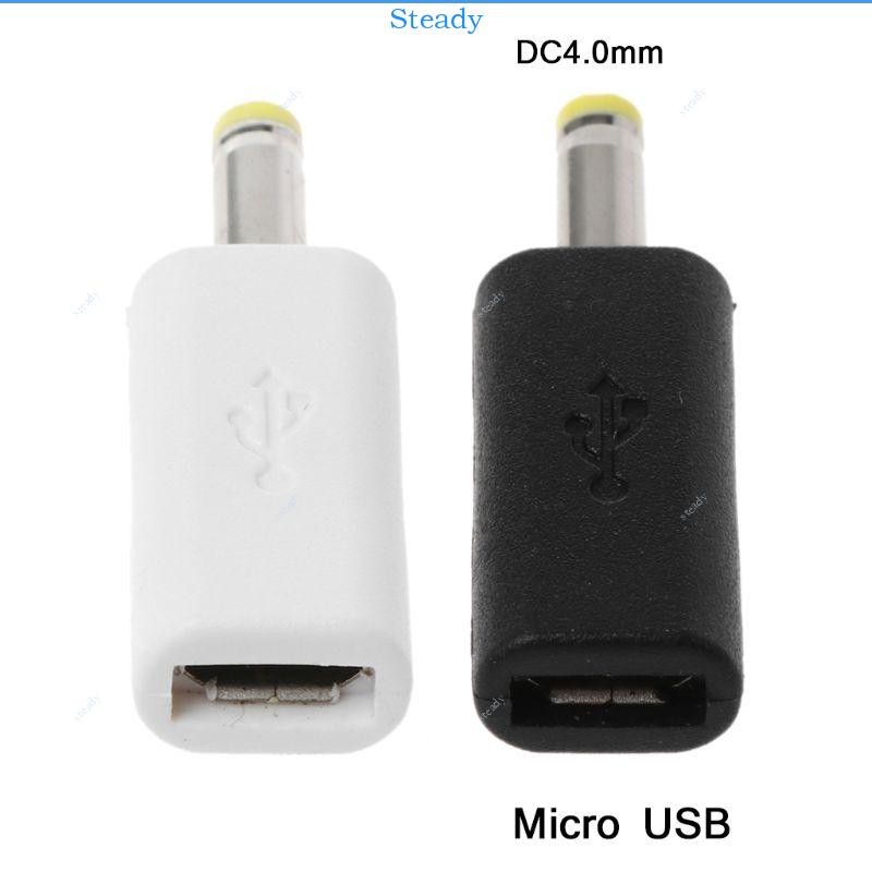 Steady Laptop Power Connector Micro USB สําหรับ DC 4 0x1 7 มม. ปลั๊กอะแดปเตอร์ไฟสําหรับ Comp
