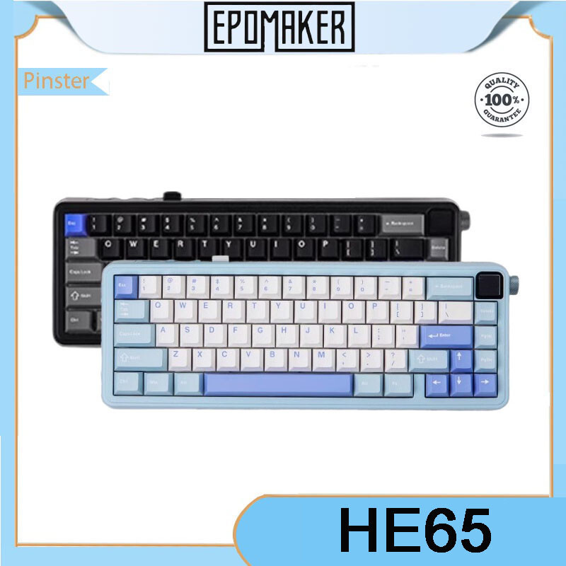 EPOMAKER HE65 Threemode RT gaming GaskeRGB magnetic switch mechanical keyboard