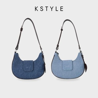 Kstyle Bibi PU Denim Leather Trending Bag Fashion Shoulder Women Bag Handbag Fesyen Silang Beg Wanita Cantik Lawa - 9925