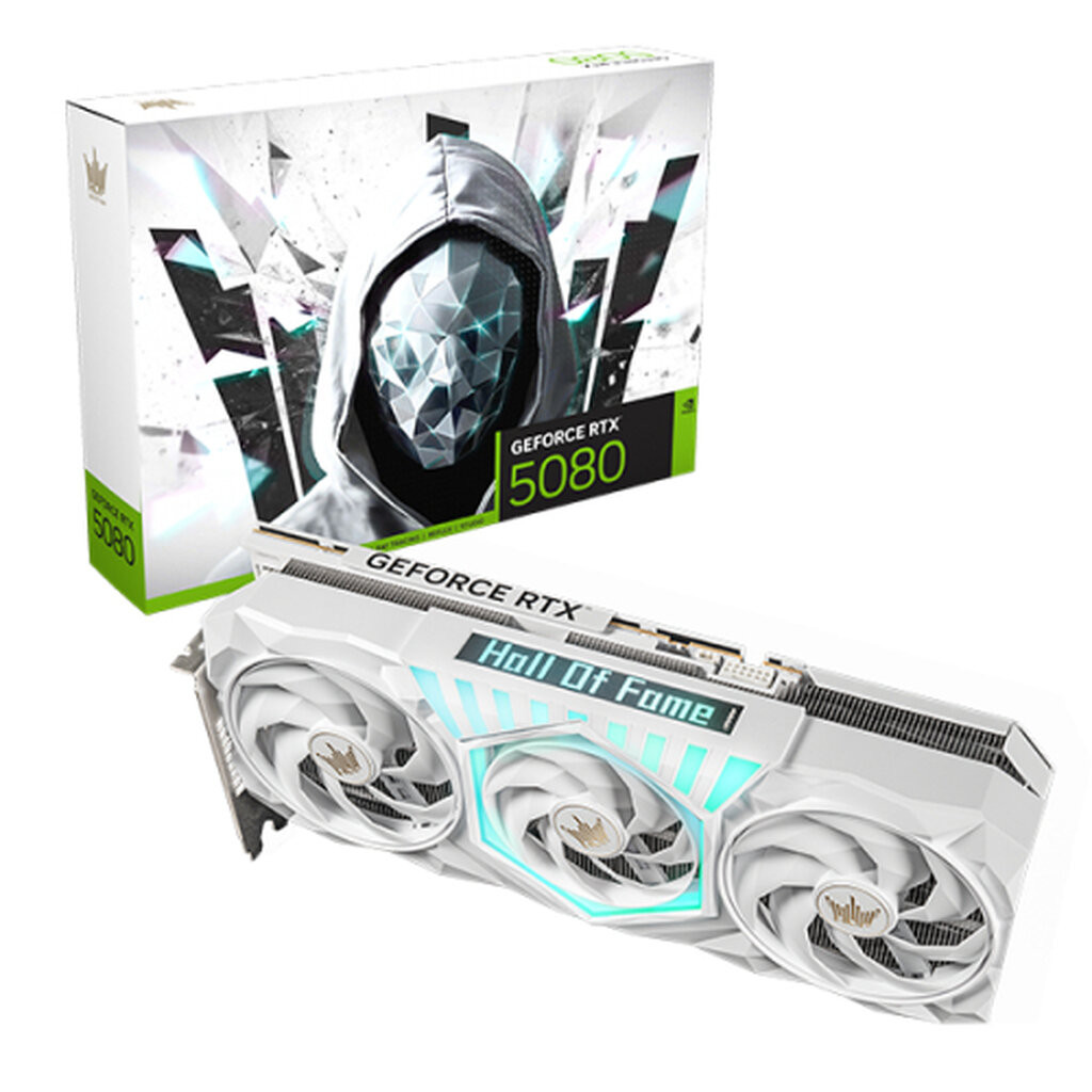 GALAX GeForce RTX 5080 HOF Gaming 16GB GDDR7 256-bit (58NZN6MDDPFG)