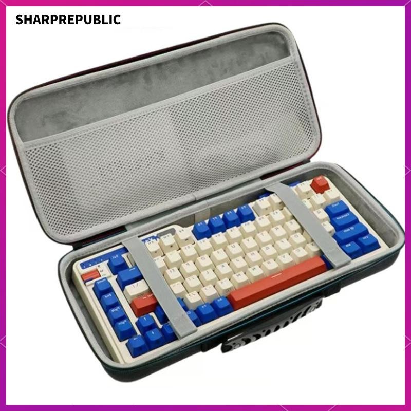 [Sharprepublic] กระเป๋าเก็บคีย์บอร์ดแบบพกพากล่องเก็บของสําหรับ K75 Pro RGB 75% K75 Lite