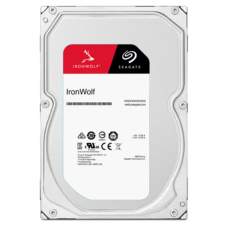 Seagate Cool Wolf ฮาร์ดไดรฟ์แบบกลไก 8T เครือข่าย sata3 Storage NAS ฮาร์ดไดรฟ์แนวตั้ง 8t SF ST8000VN0