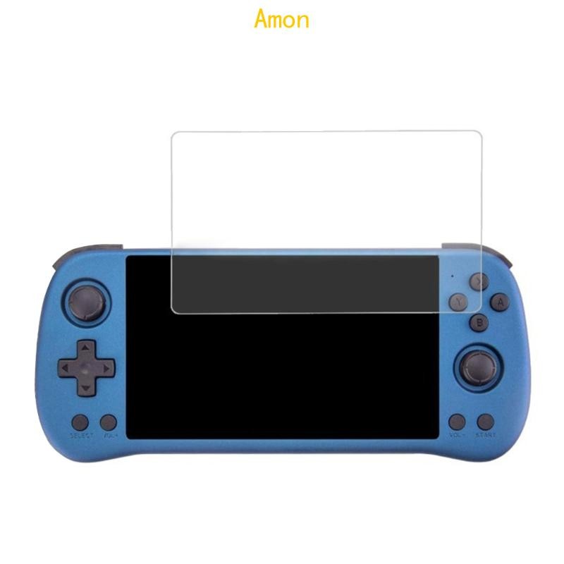 Amon เกมคอนโซลฟิล์มป้องกันสําหรับ Powkiddy X55 เครื่องวิดีโอเกม Bubbleless