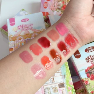 Mikeo lover Lip tint gloss oil vitamin serum ลิปบำรุงปากสีสวยปากฉ่ำ แบรนด์ มิเกว ลิปเซรั่ม --ML27--✿
