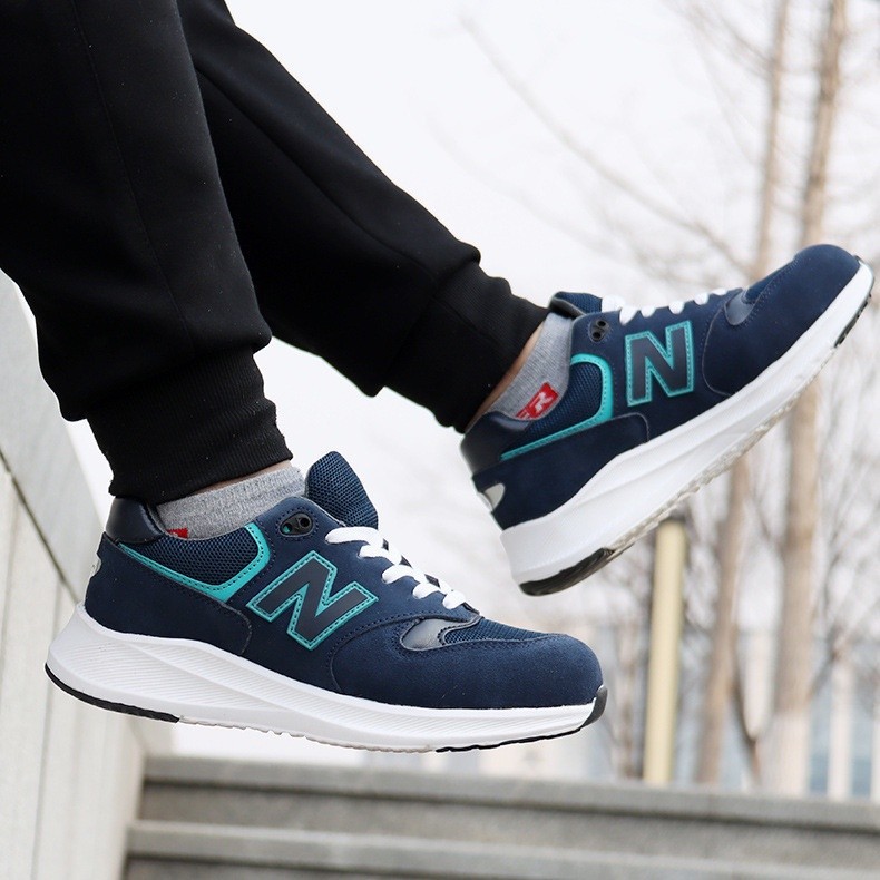 รองเท้ากีฬา รองเท้าเซฟตี้ พื้นเคฟล่า น้ําหนักเบา ระบายอากาศได้ดี เพื่อความปลอดภัย ไซซ์ 36-46 - รูปที่ 4