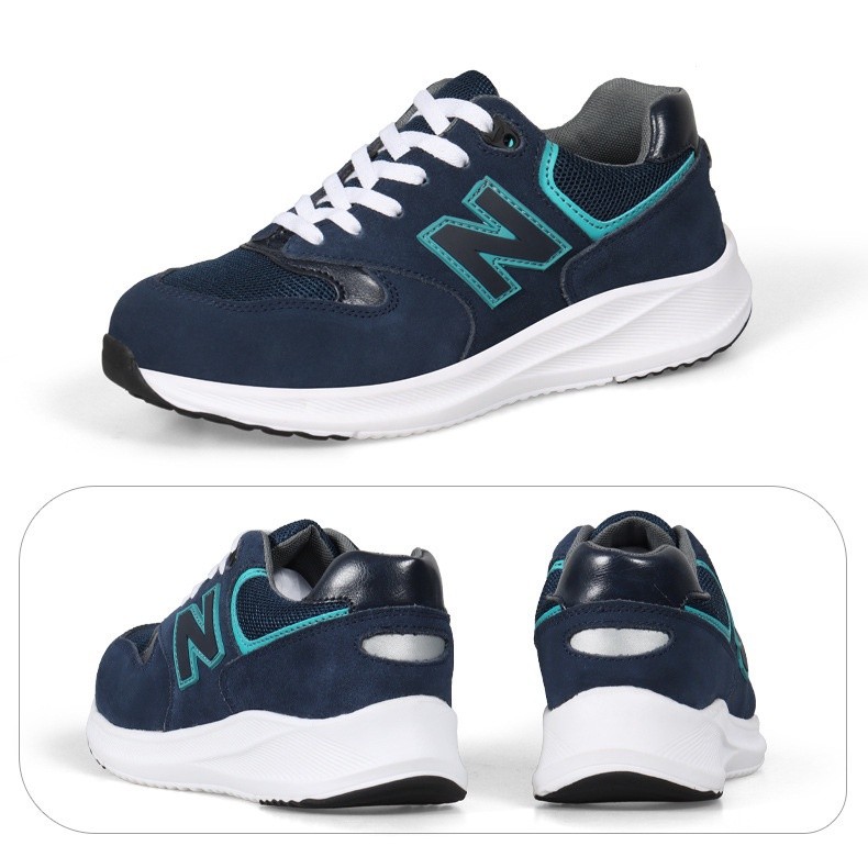 รองเท้ากีฬา รองเท้าเซฟตี้ พื้นเคฟล่า น้ําหนักเบา ระบายอากาศได้ดี เพื่อความปลอดภัย ไซซ์ 36-46 - รูปที่ 6