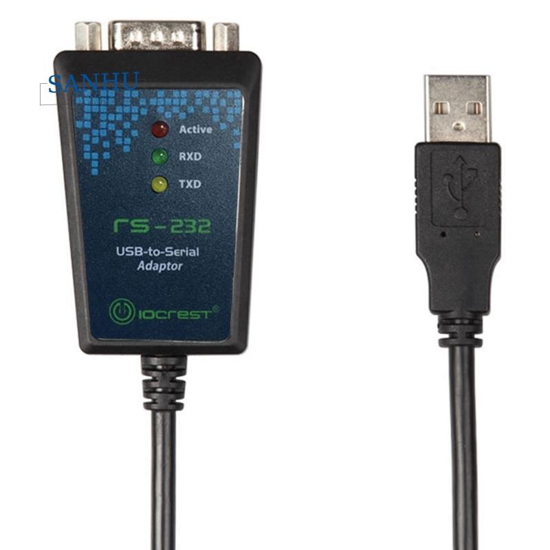 USB 2.0 ถึง Serial -232 DB9 9Pin อะแดปเตอร์ USB 2.0 ถึง Serial -232 DB9 9Pin อะแดปเตอร์แปลงสายเคเบิล