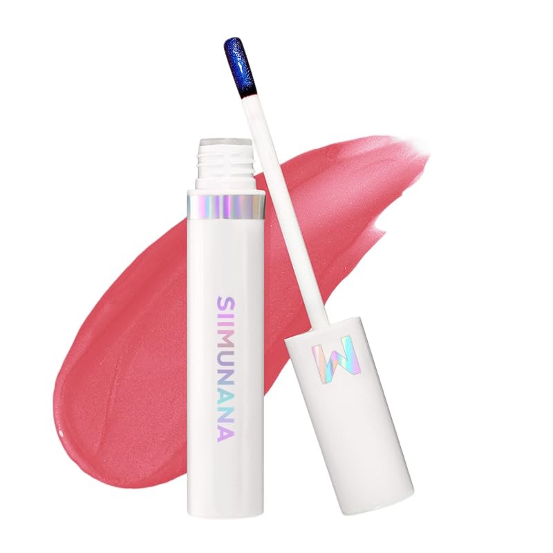 7 สี Peel Off Lip Stain Tint – Long Lasting Waterproof Lip Liner & Gloss Makeup, Nude Pink Dark Brow