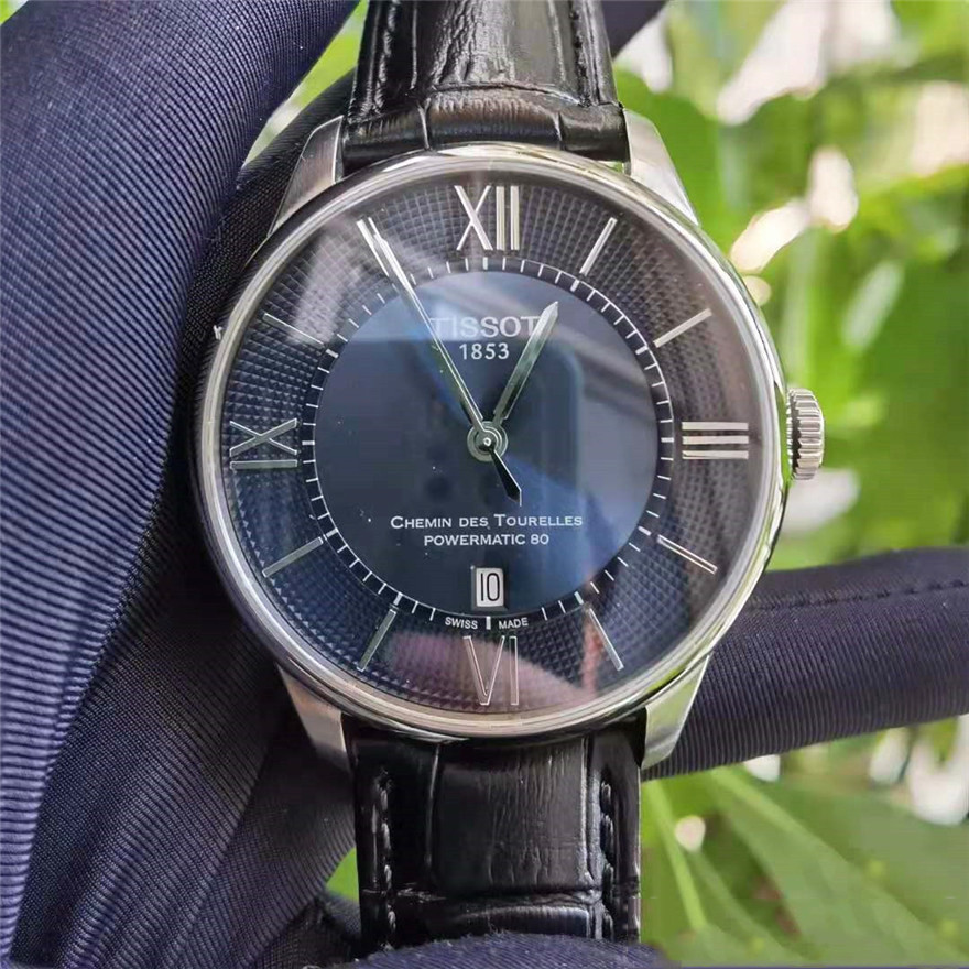 Tissot Tissot 42mm Tissot Series นาฬิกาผู้ชายกลไกอัตโนมัติ T099.407.16.048.00