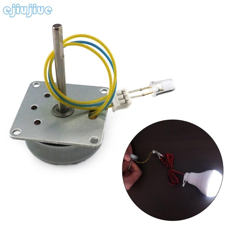 Cc Micro 3-Phase AC-Generator Wind Turbines มอเตอร์ไร้แปรงถ่านเครื่องกําเนิดไฟฟ้าข้อเหวี่ยงมือ