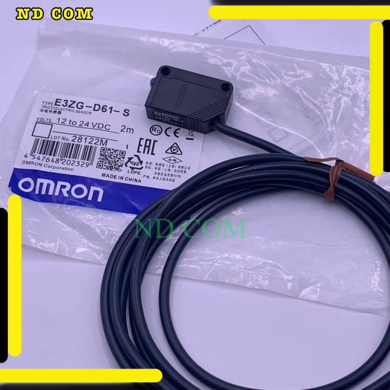 E3ZG-D61-S พร้อมส่งPHOTOELECTRIC SWITCH 12 to 24 VDC E3ZG-D61-S งานคุณภาพสูง