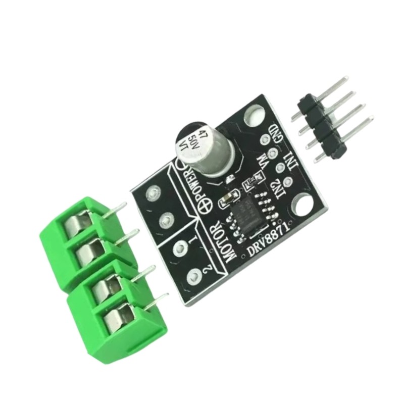 Doublebuy DRV8871 Motor Controller Board ระบบการจัดการความร้อนเหมาะสําหรับระบบอัตโนมัติหุ่นยนต์พลังง