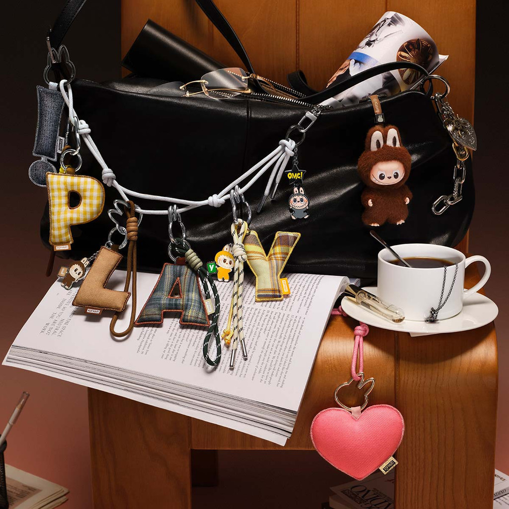 [แกะกล่อง] POPMART LABUBU Heart Bottom รหัสผ่าน Series Letter Pendant Mystery Box อินเทรนด์เล่นรูปของขวัญ - รูปที่ 2