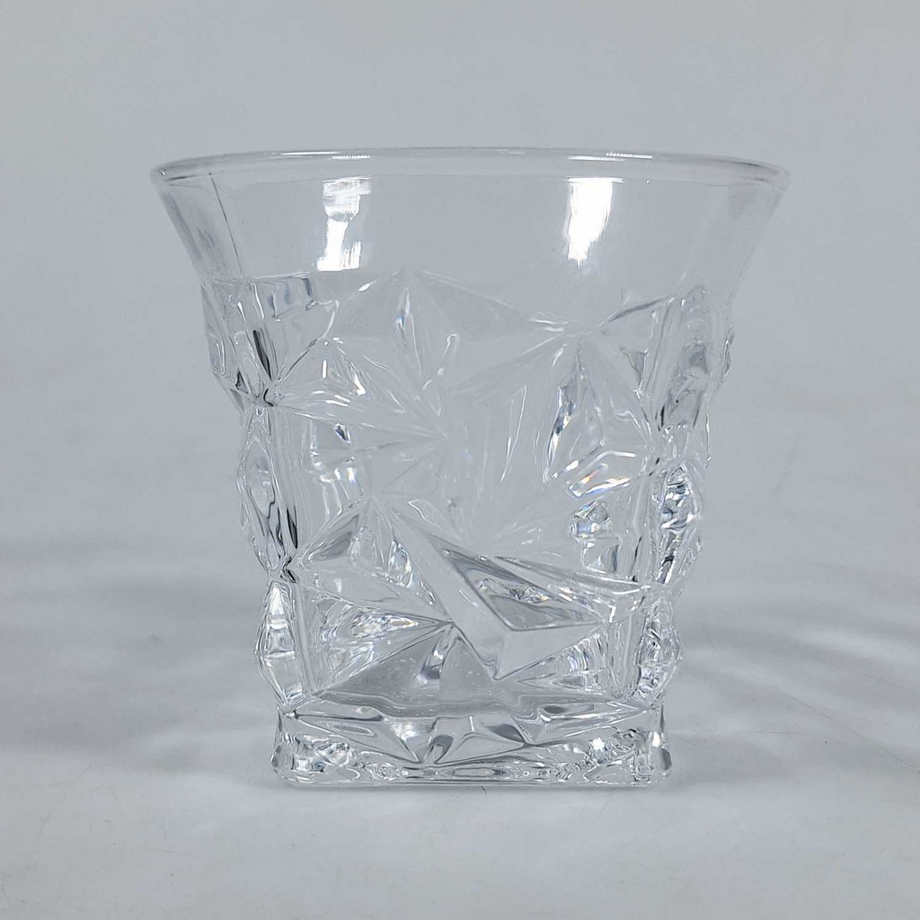 ASSSTRE Crystal Diamond Rock Glass Whisky Cocktail Glass 300ml - YJ103