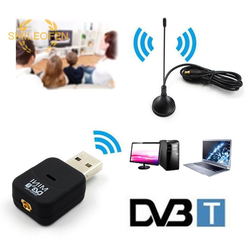 [Smileofen] Digital DVB-T2/T DVB-C USB 2.0 TV Tuner Stick Receiver พร้อมรีโมทคอนโทรลใหม่