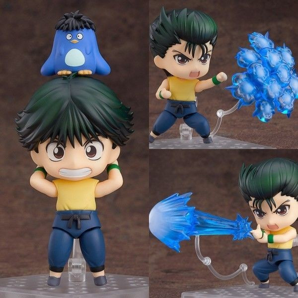 . . Q Version Clay Youyou Baishu 1221 #Ura พัดลม หยูสุเกะ กล่องรูปตุ๊กตาเปลี่ยนหน้าแบบเคลื่อนย้ายได้