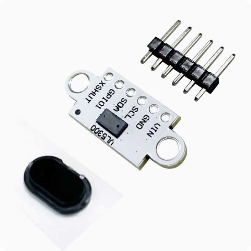 VI5300 เลเซอร์เรนจ์ไฟเซนเซอร์โมดูล 4m Rangefinder ทางเลือก VL53L0X VL53L1X พร้อมฝาครอบ