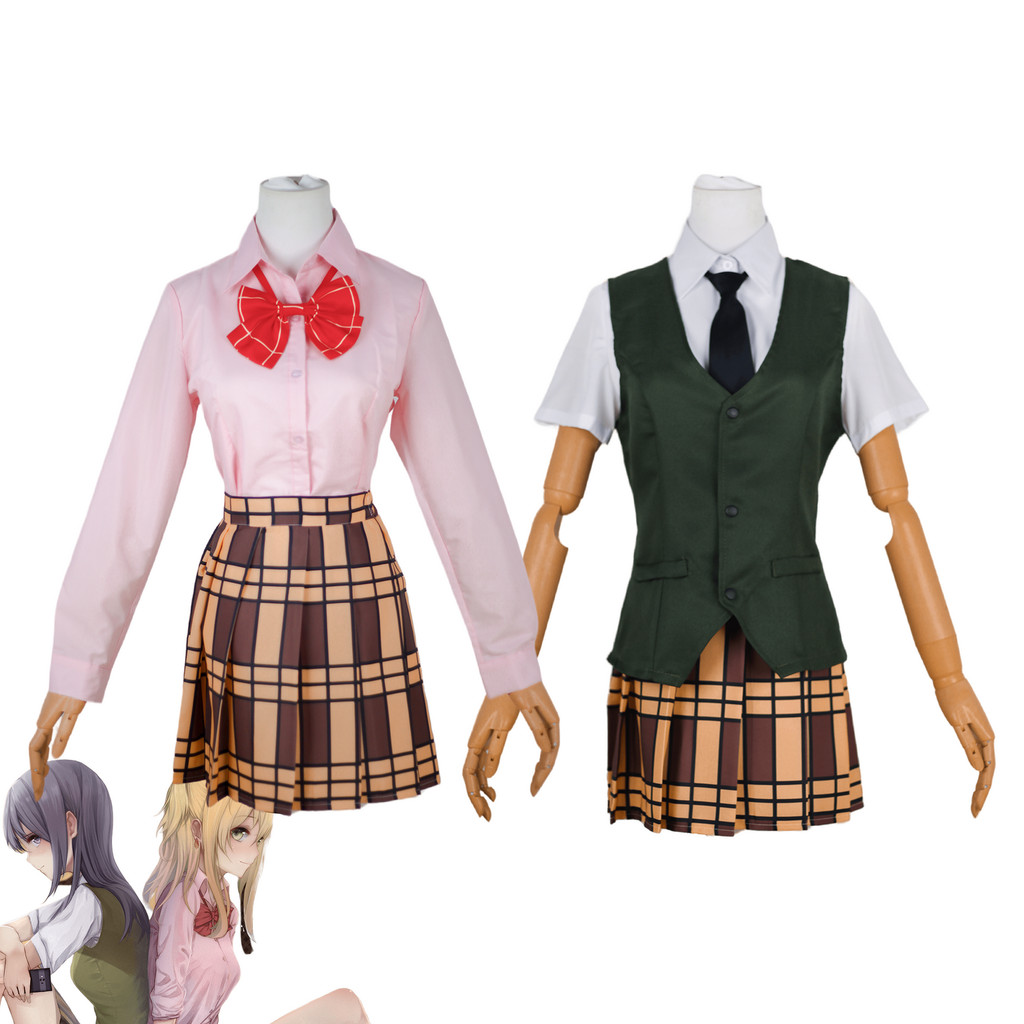 citrus cosplay citrus dress citrus costume Yuzu Aihara cosplay Aihara Mei cosplay Aihara Yuzu cospla